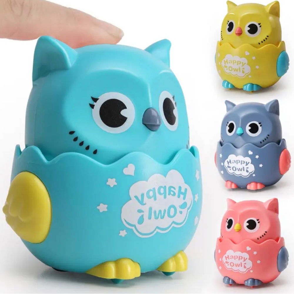 New Cute Mechanic Happy Owl Toy Kids Pet Dog Cat - Picture 7 of 9